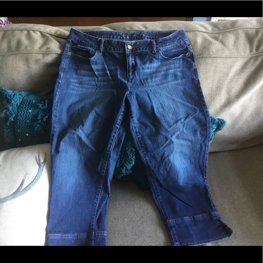 Capri jeans